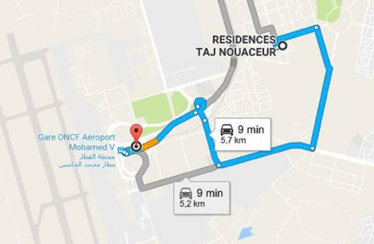Short Stay Apartment Aeroport Casablanca نواصير المظهر الخارجي الصورة